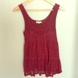 Urban Outfitters Staring at Stars Lace top